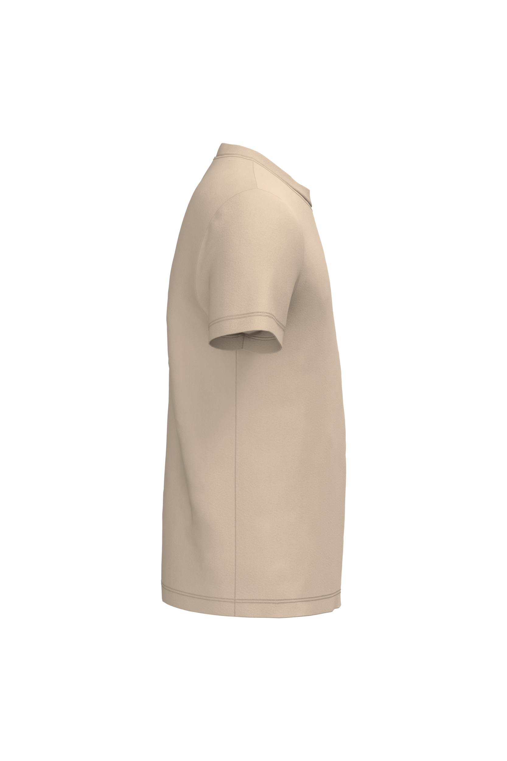 Camiseta de cuello redondo para niños de algodón orgánico - K3027IC