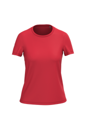 Dames T-shirt van biologisch katoen met ronde hals | K3026IC