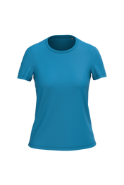 Dames T-shirt van biologisch katoen met ronde hals | K3026IC