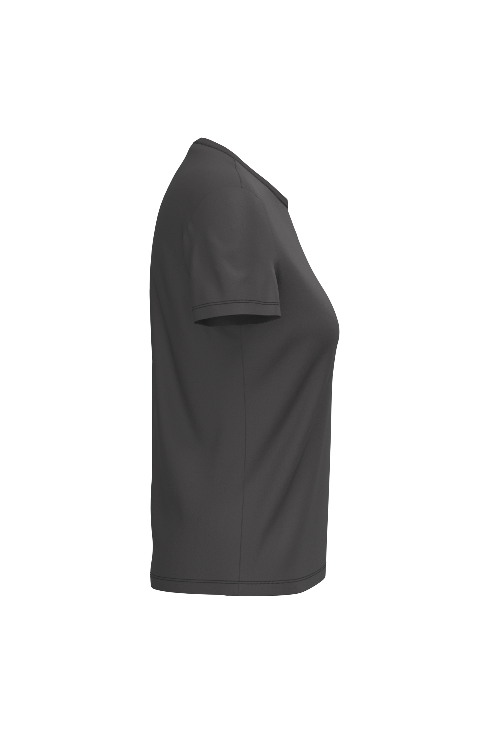 Dames T-shirt van biologisch katoen met ronde hals | K3026IC