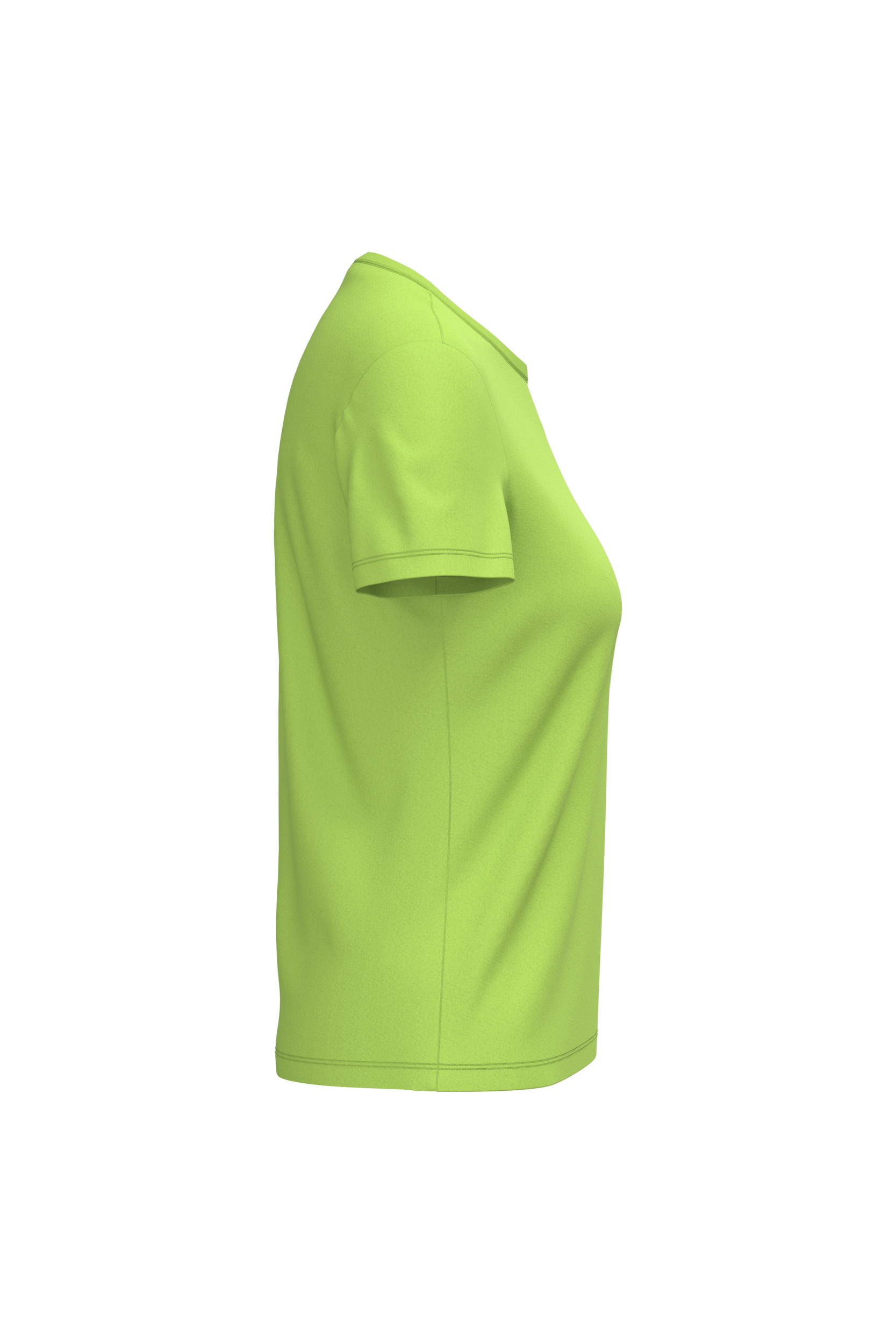 Dames T-shirt van biologisch katoen met ronde hals | K3026IC