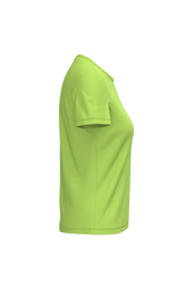 Dames T-shirt van biologisch katoen met ronde hals | K3026IC