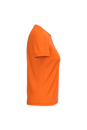 Dames T-shirt van biologisch katoen met ronde hals | K3026IC