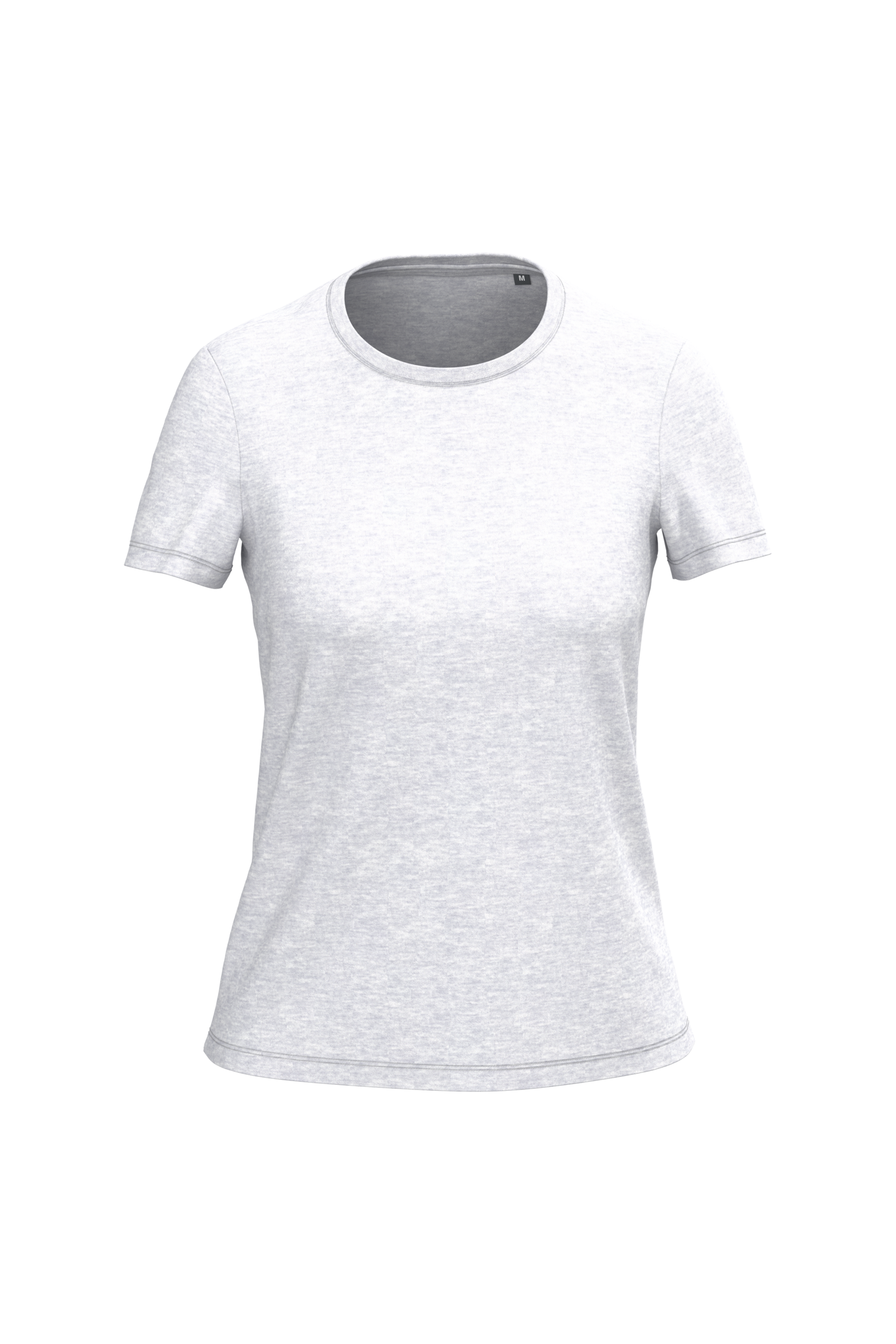Dames T-shirt van biologisch katoen met ronde hals | K3026IC