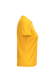 Dames T-shirt van biologisch katoen met ronde hals | K3026IC