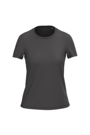 Dames T-shirt van biologisch katoen met ronde hals | K3026IC