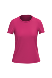 Dames T-shirt van biologisch katoen met ronde hals | K3026IC