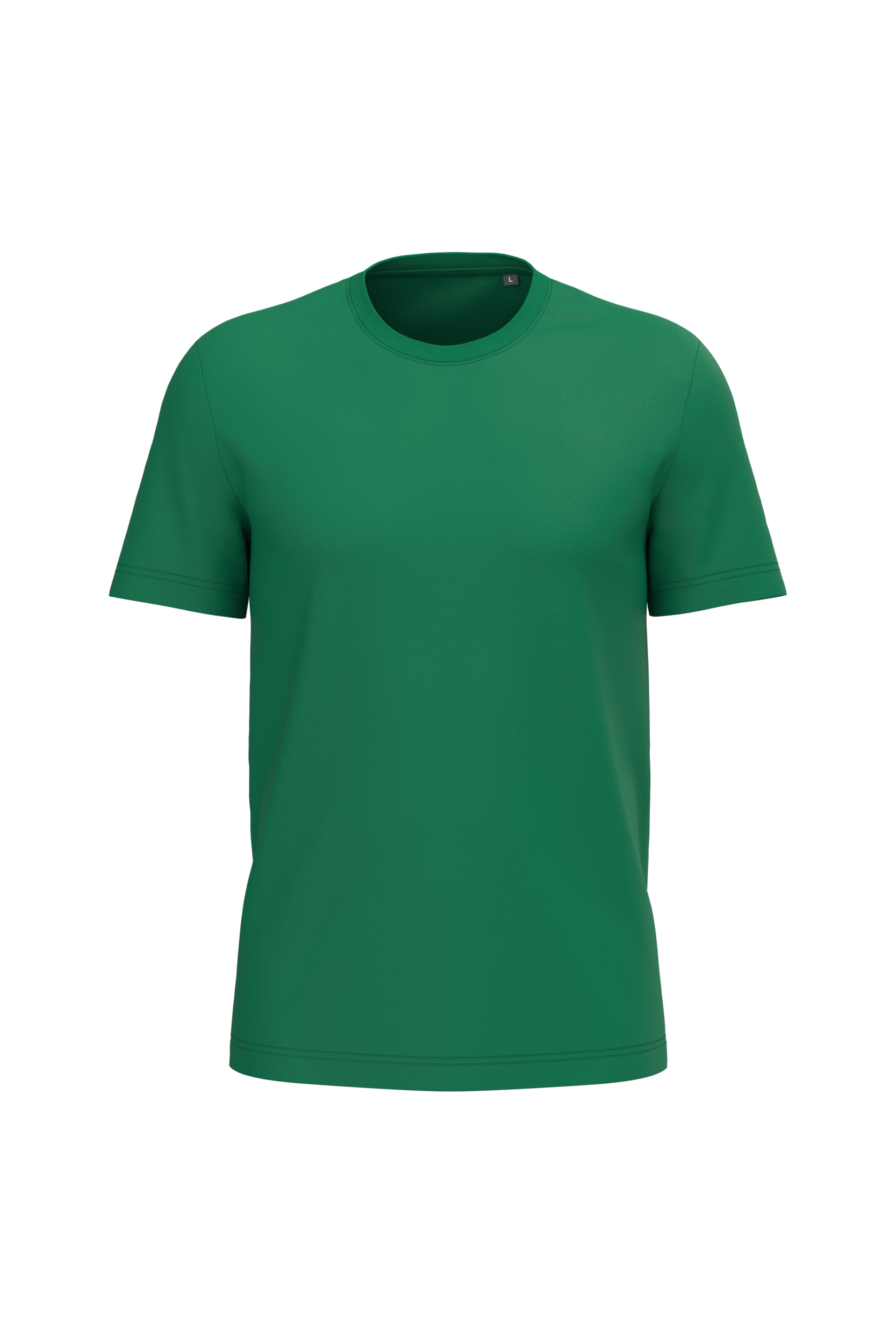 Organisch Katoenen T-shirts met Ronde Hals voor Mannen - 185 g/m² | K3032IC