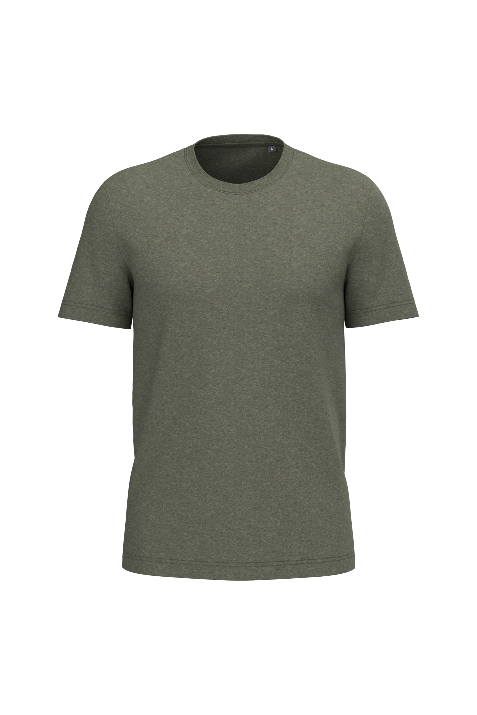 Organisch Katoenen T-shirts met Ronde Hals voor Mannen - 185 g/m² | K3032IC