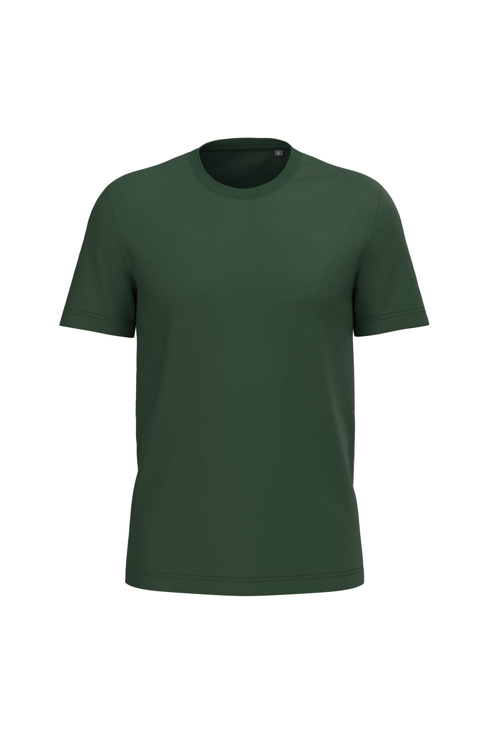 Organisch Katoenen T-shirts met Ronde Hals voor Mannen - 185 g/m² | K3032IC