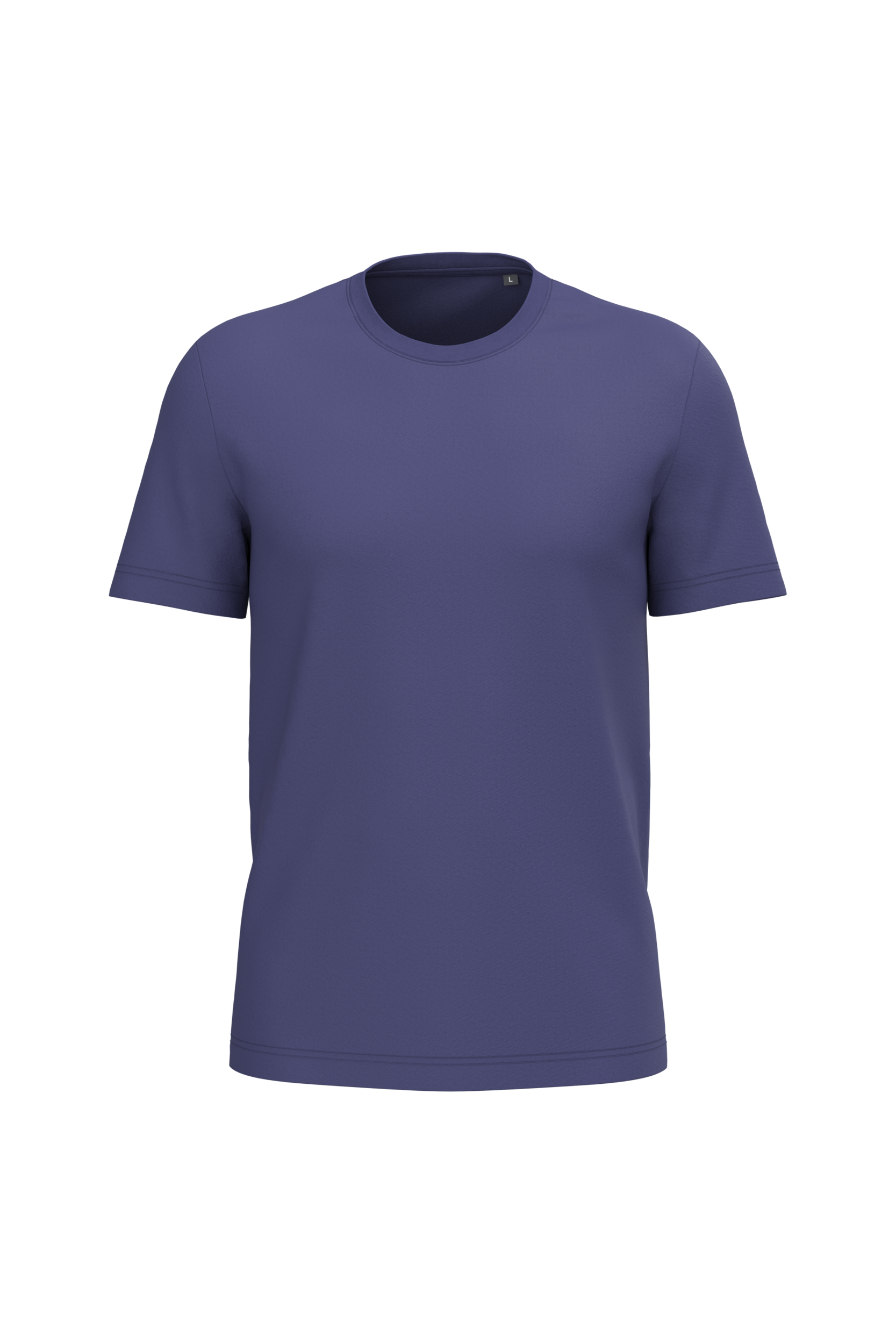 Organisch Katoenen T-shirts met Ronde Hals voor Mannen - 185 g/m² | K3032IC