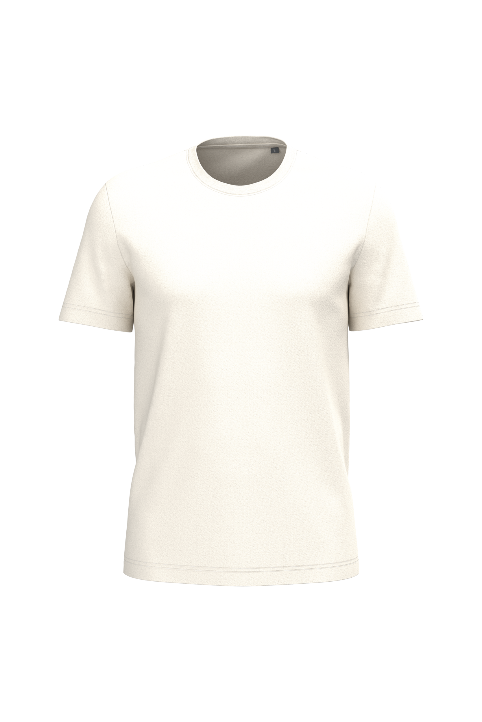 100% Organic cotton T-Shirt Crew Neck for men| Organic Blank