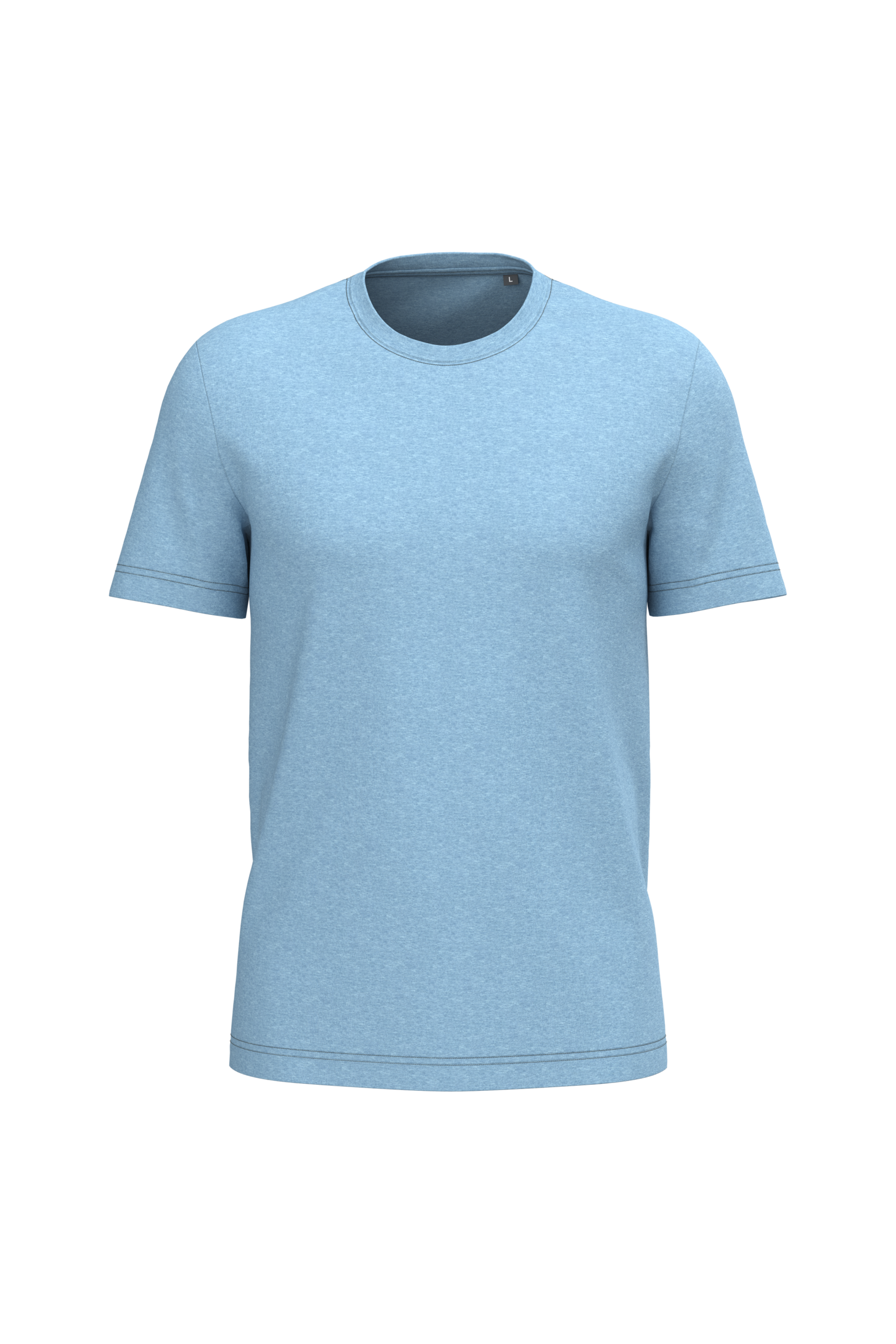Organisch Katoenen T-shirts met Ronde Hals voor Mannen - 185 g/m² | K3032IC
