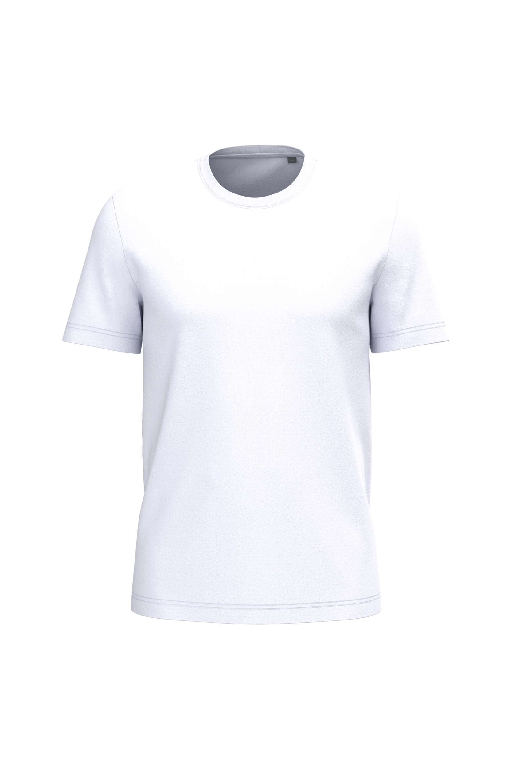 Organisch Katoenen T-shirts met Ronde Hals voor Mannen - 185 g/m² | K3032IC