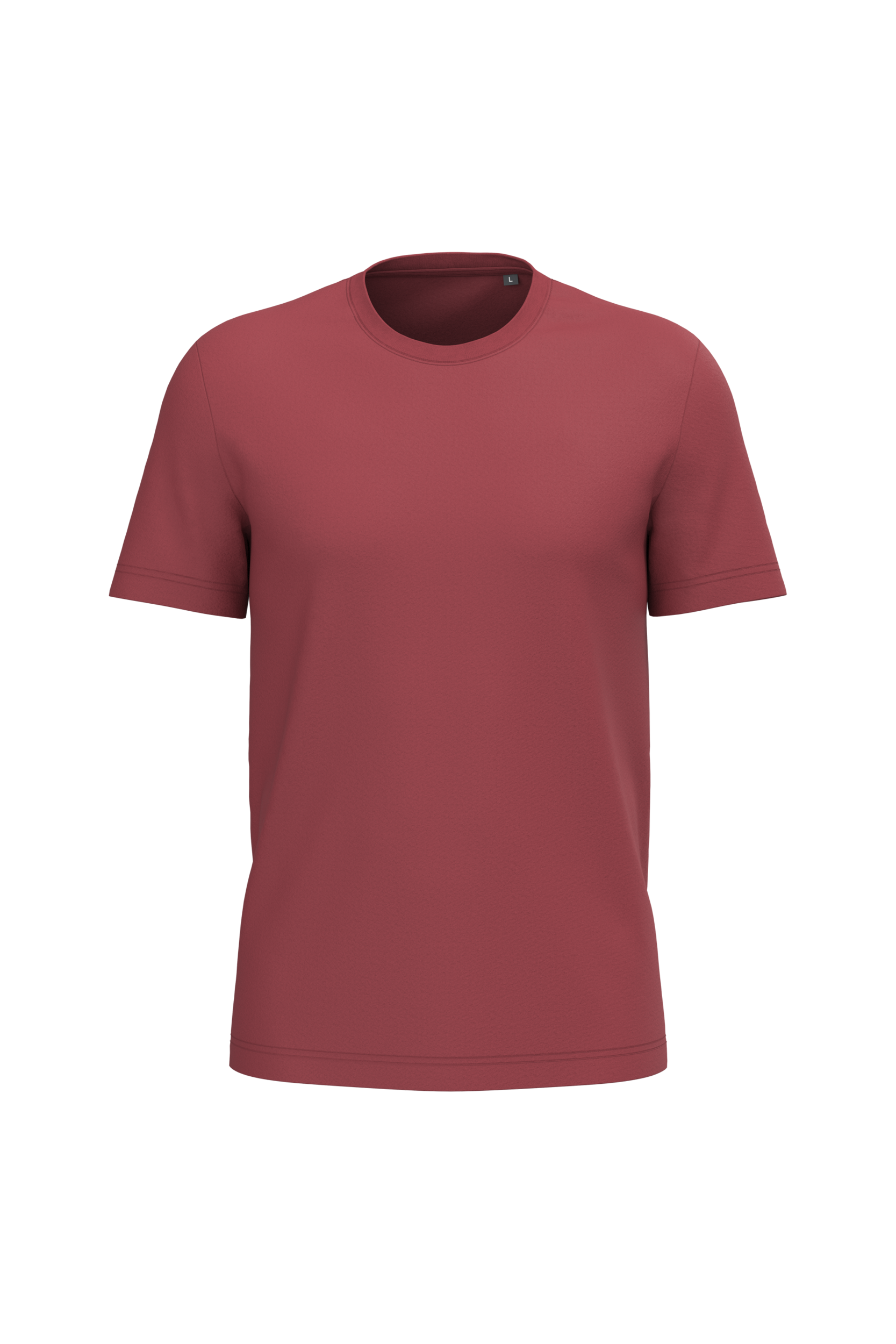 Organisch Katoenen T-shirts met Ronde Hals voor Mannen - 185 g/m² | K3032IC