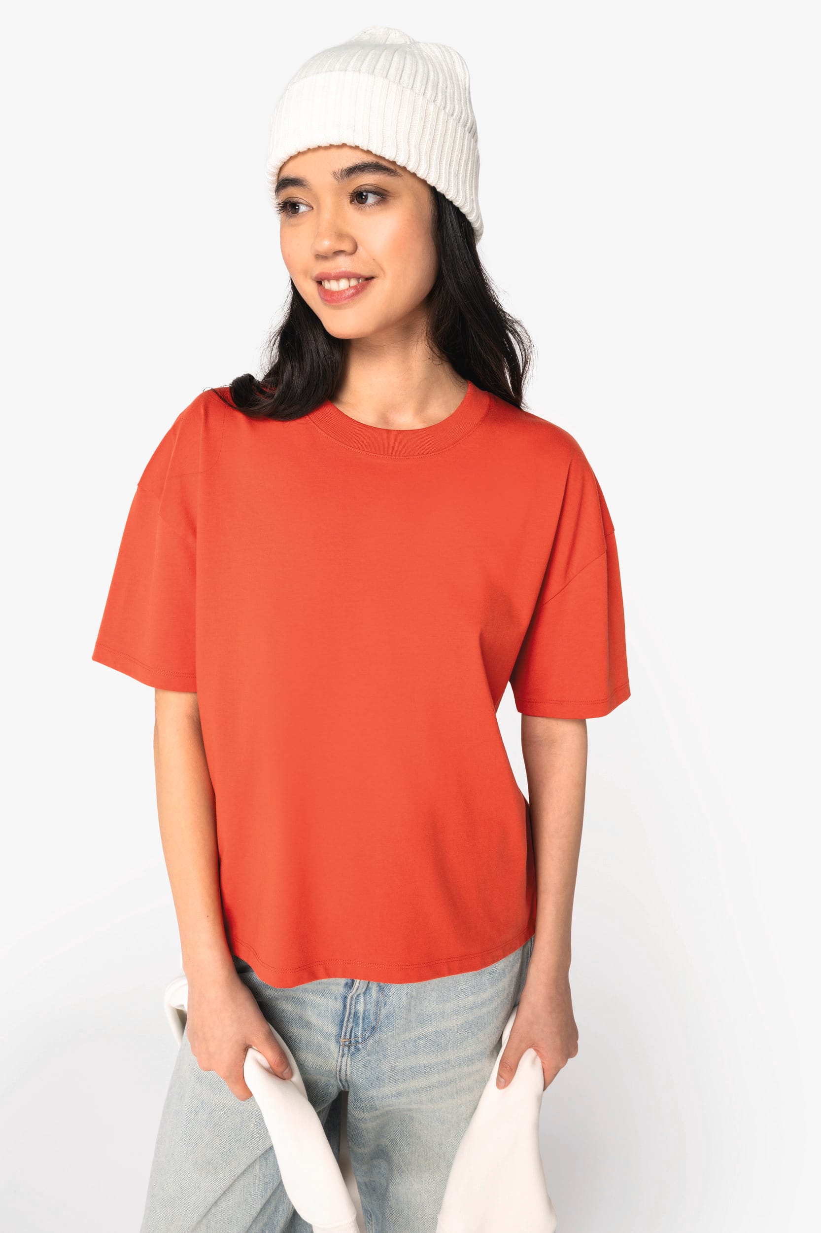 Women's Oversized T-shirt - 180g/m² - 100% Organic Cotton - NS313