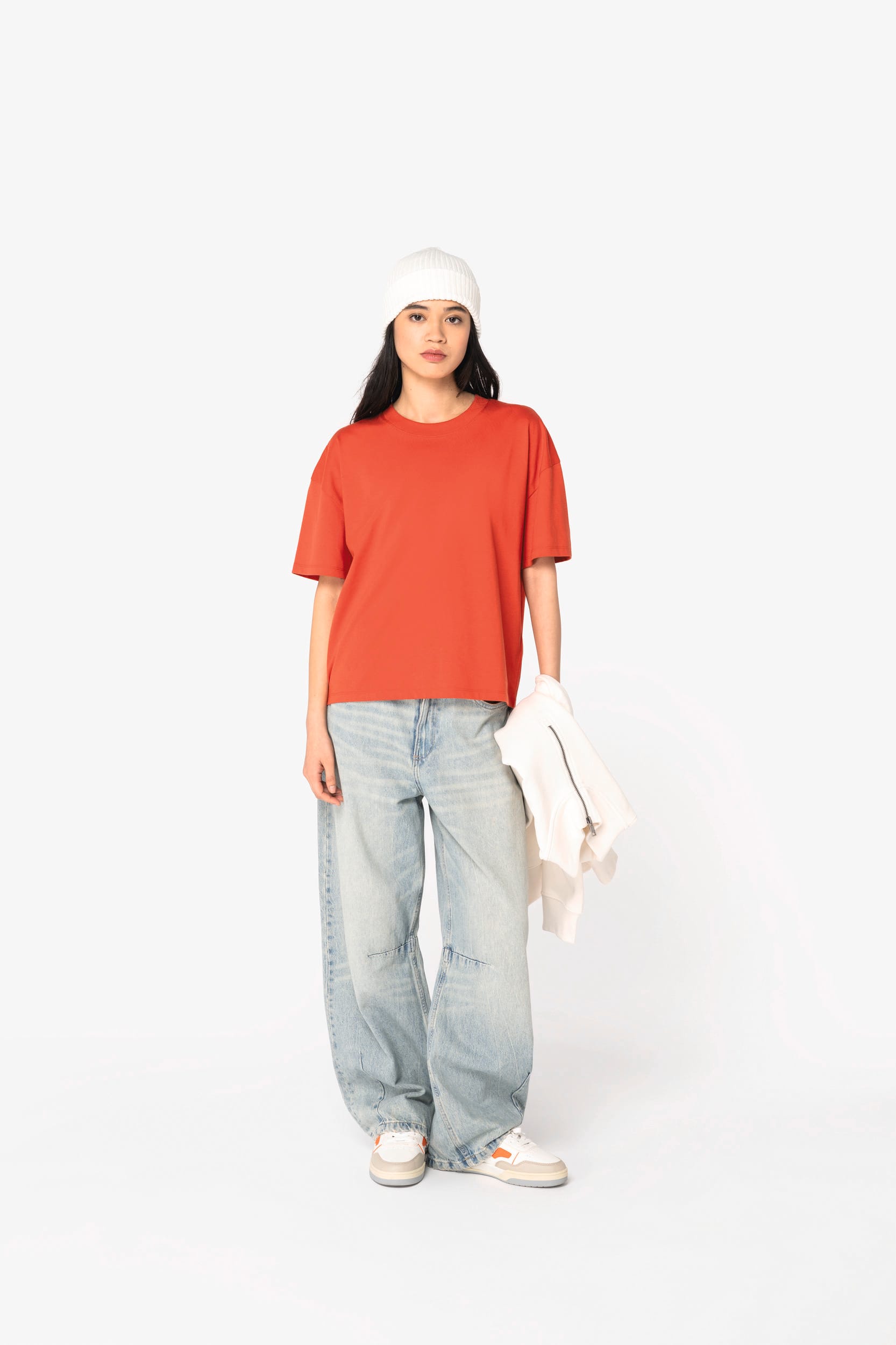 Women's Oversized T-shirt - 180g/m² - 100% Organic Cotton - NS313