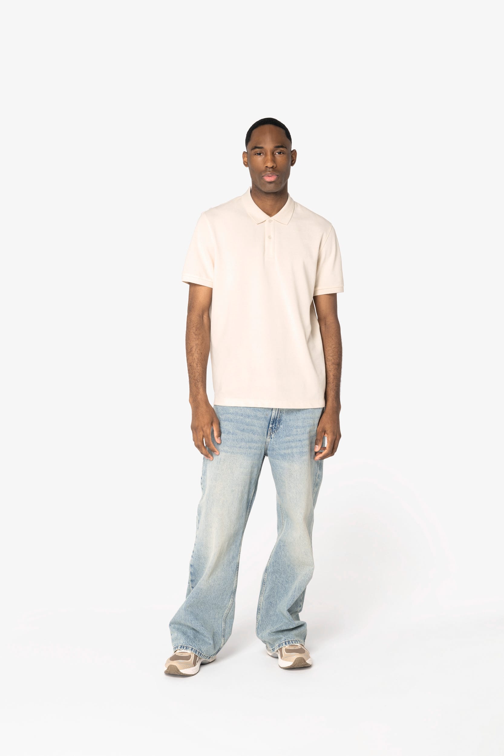 Polo en maille piquée pour homme écologique - 220 g/m² - NS207