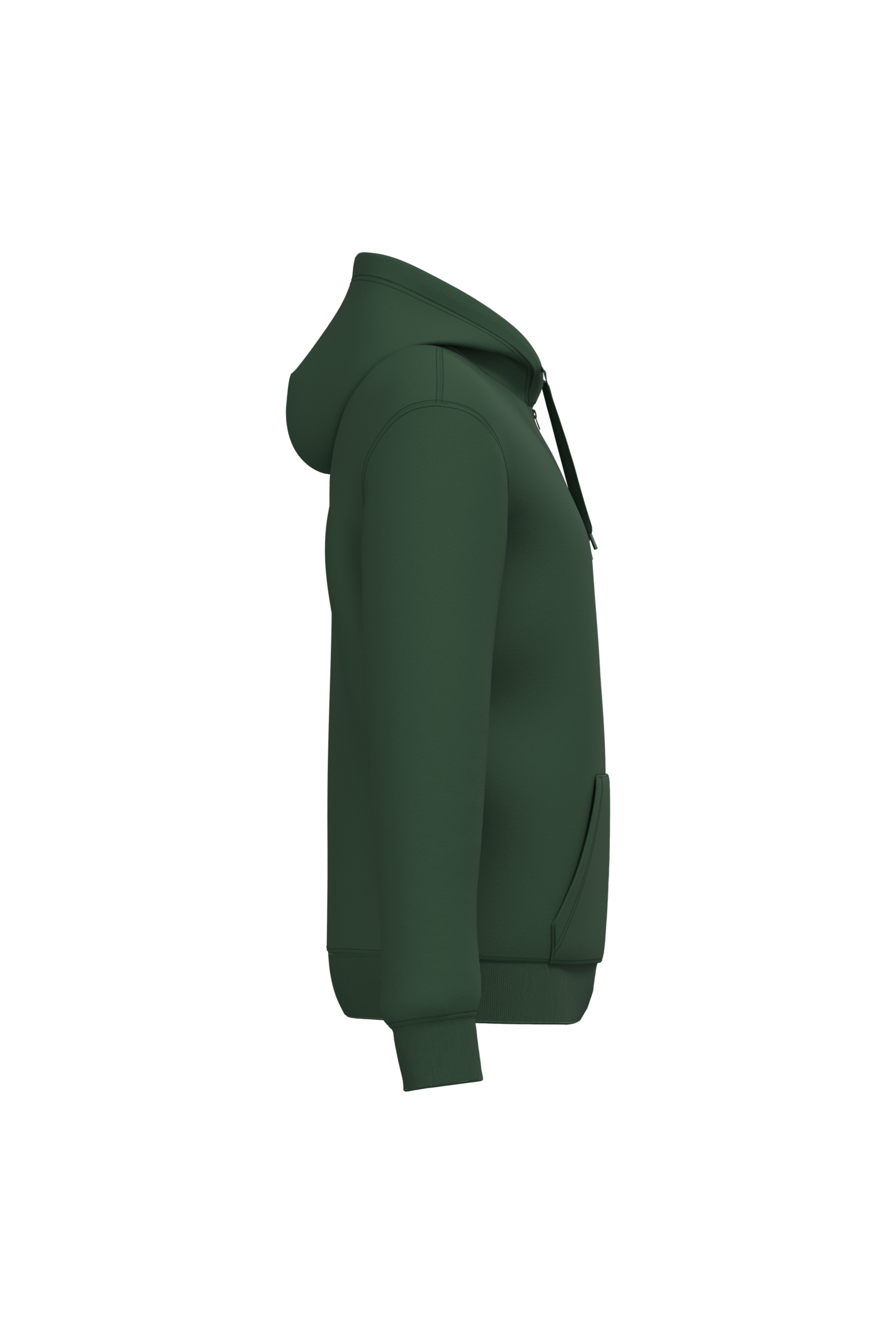 Sweat à capuche zippé recyclé unisexe – 280 g/m² | K4042