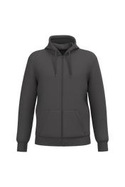 Sweat à capuche zippé recyclé unisexe – 280 g/m² | K4042