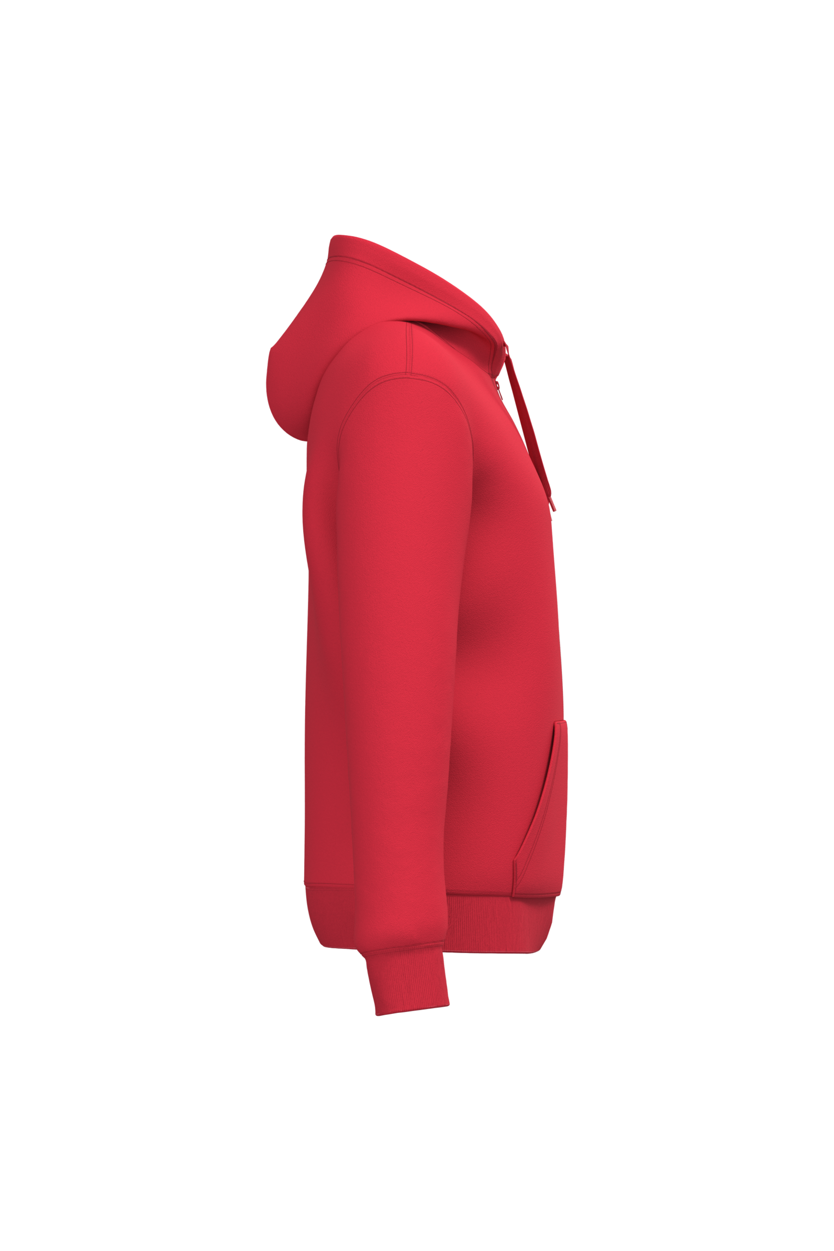 Sweat à capuche zippé recyclé unisexe – 280 g/m² | K4042