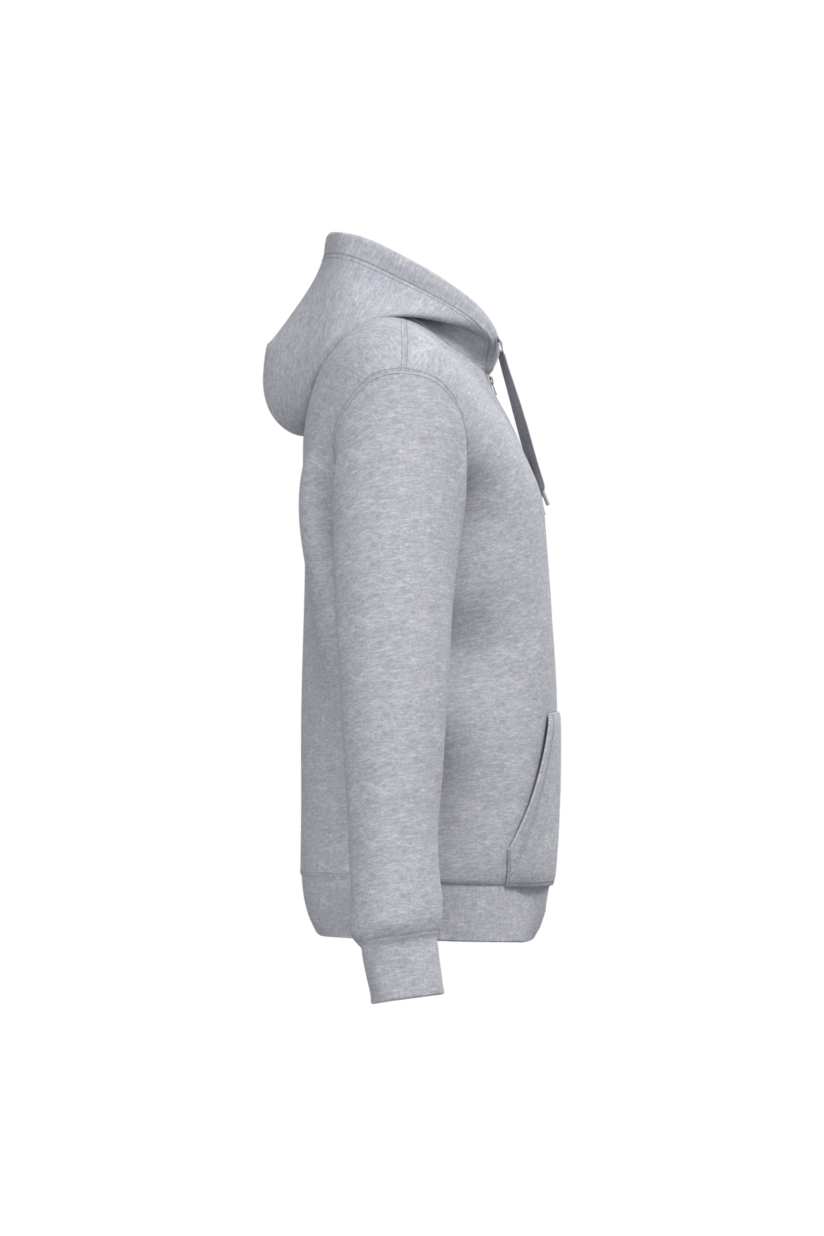 Sweat à capuche zippé recyclé unisexe – 280 g/m² | K4042