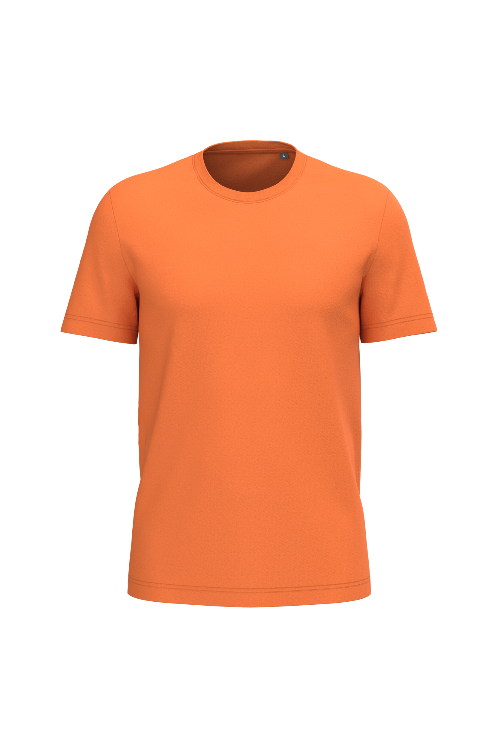 Organisch Katoenen T-shirts met Ronde Hals voor Mannen - 185 g/m² | K3032IC