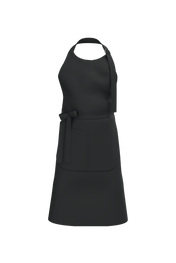 Organic Cotton Apron With Pocket - K8007