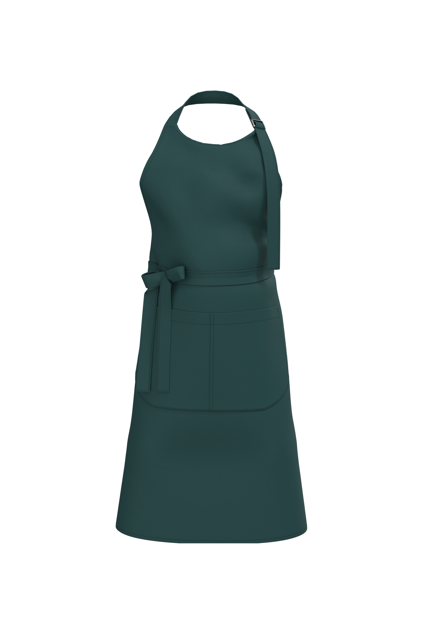 Organic Cotton Apron With Pocket - K8007