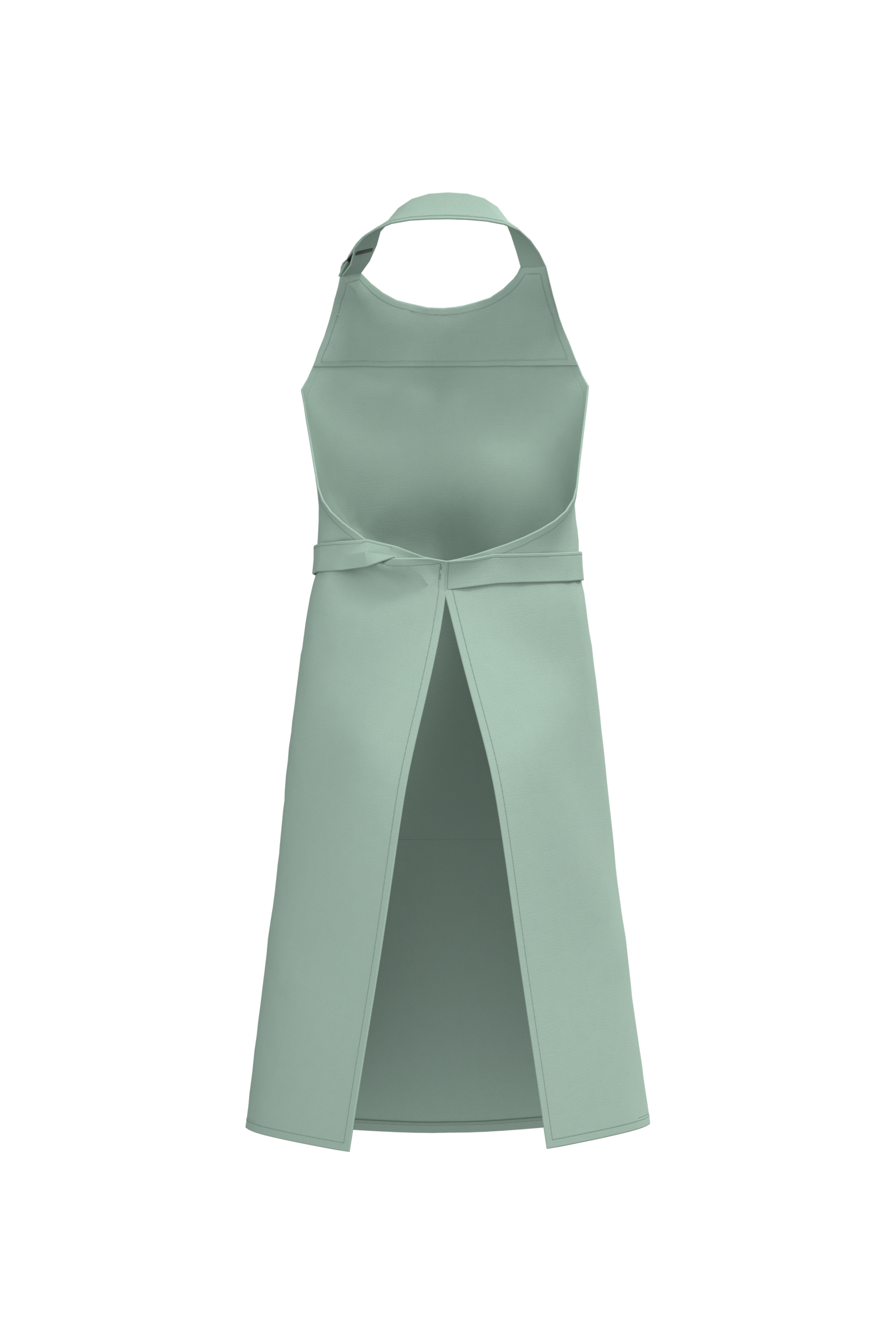 Organic Cotton Apron With Pocket - K8007