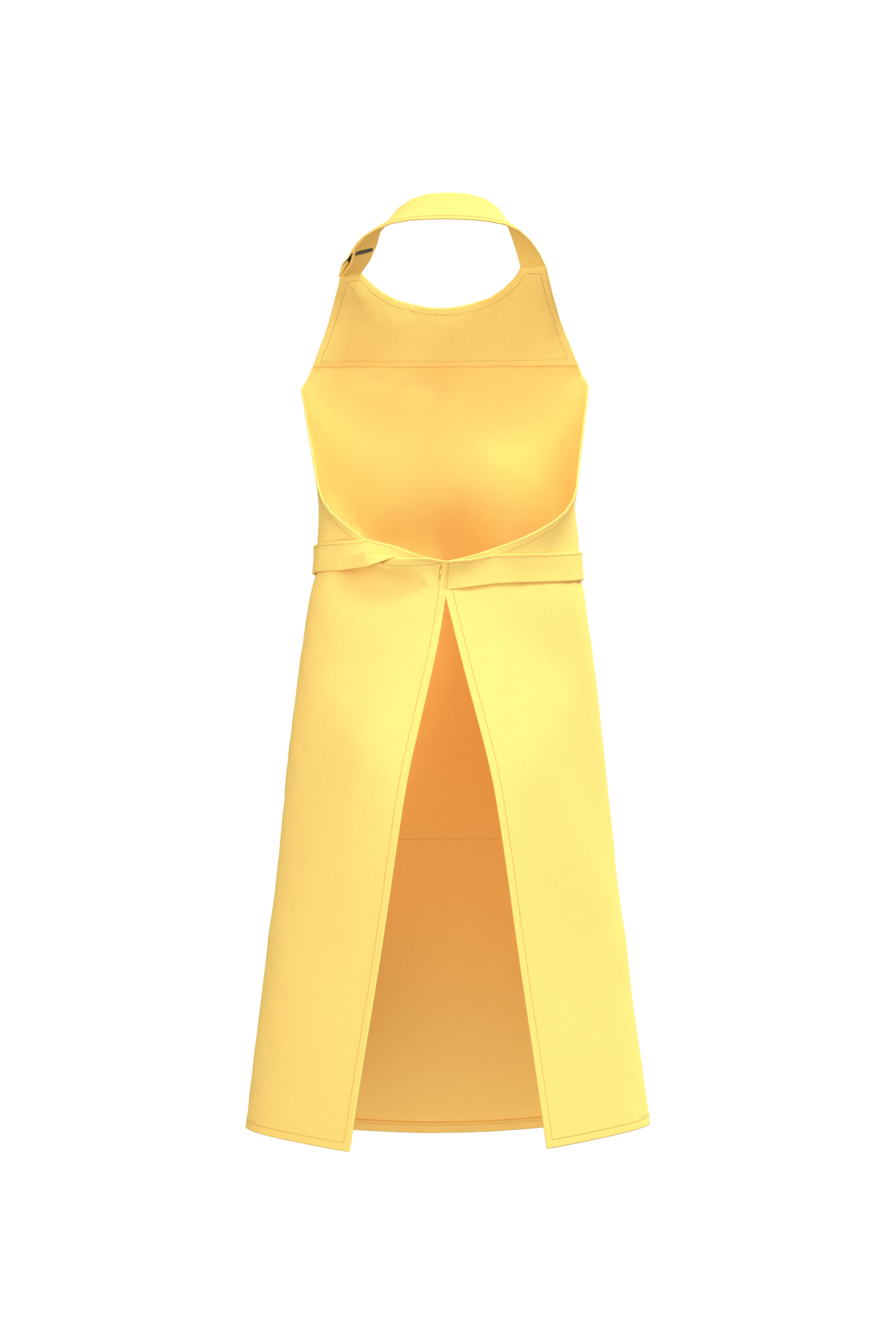 Organic Cotton Apron With Pocket - K8007