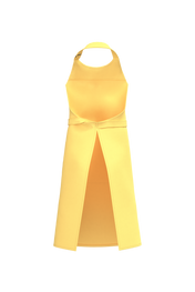 Organic Cotton Apron With Pocket - K8007