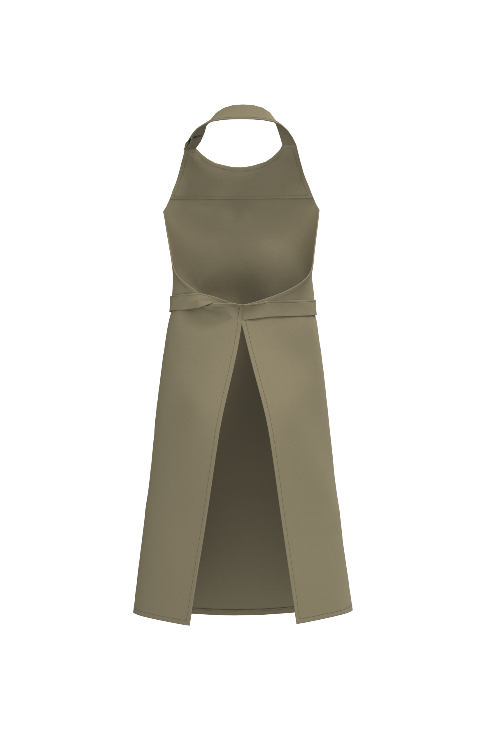 Organic Cotton Apron With Pocket - K8007