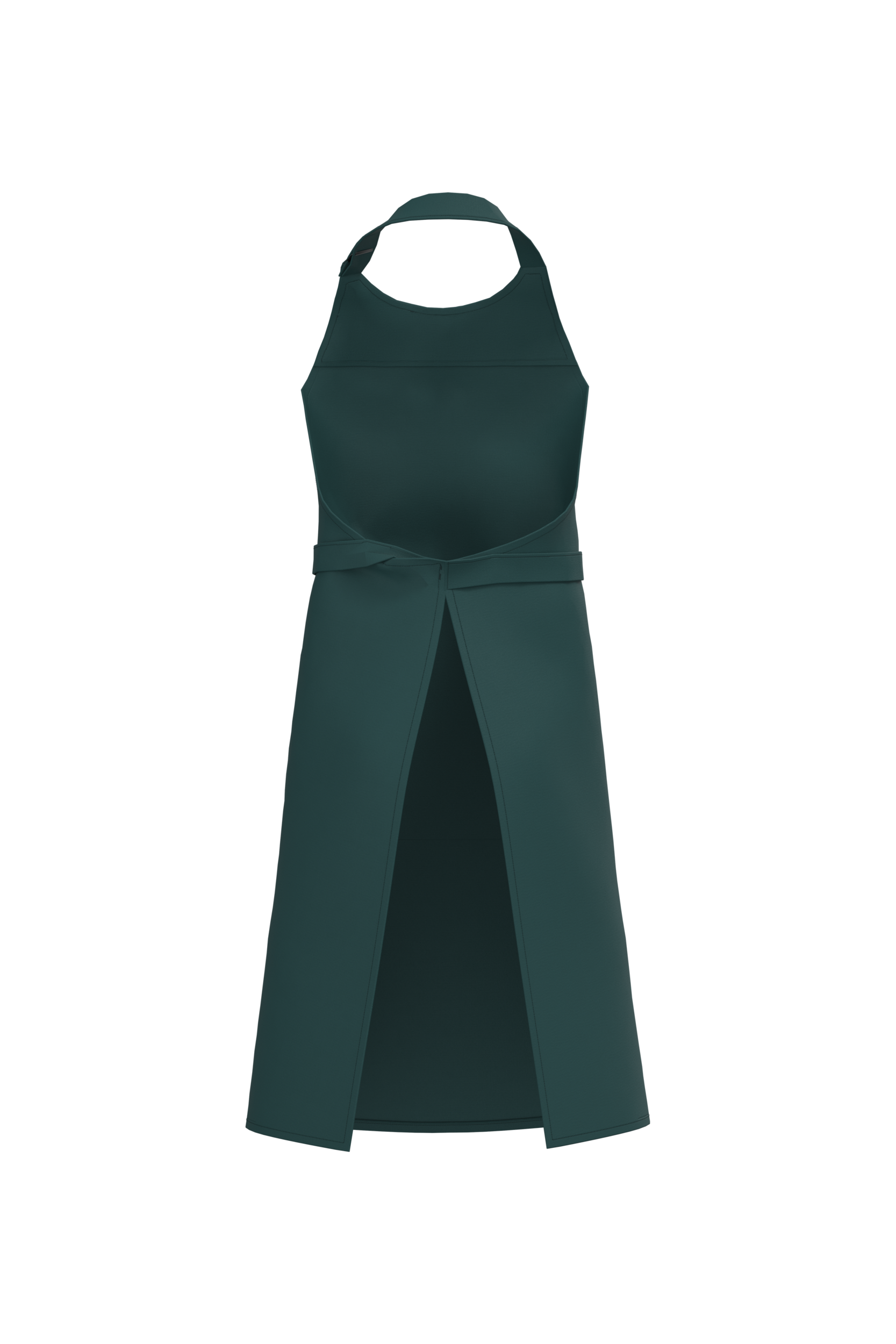 Organic Cotton Apron With Pocket - K8007