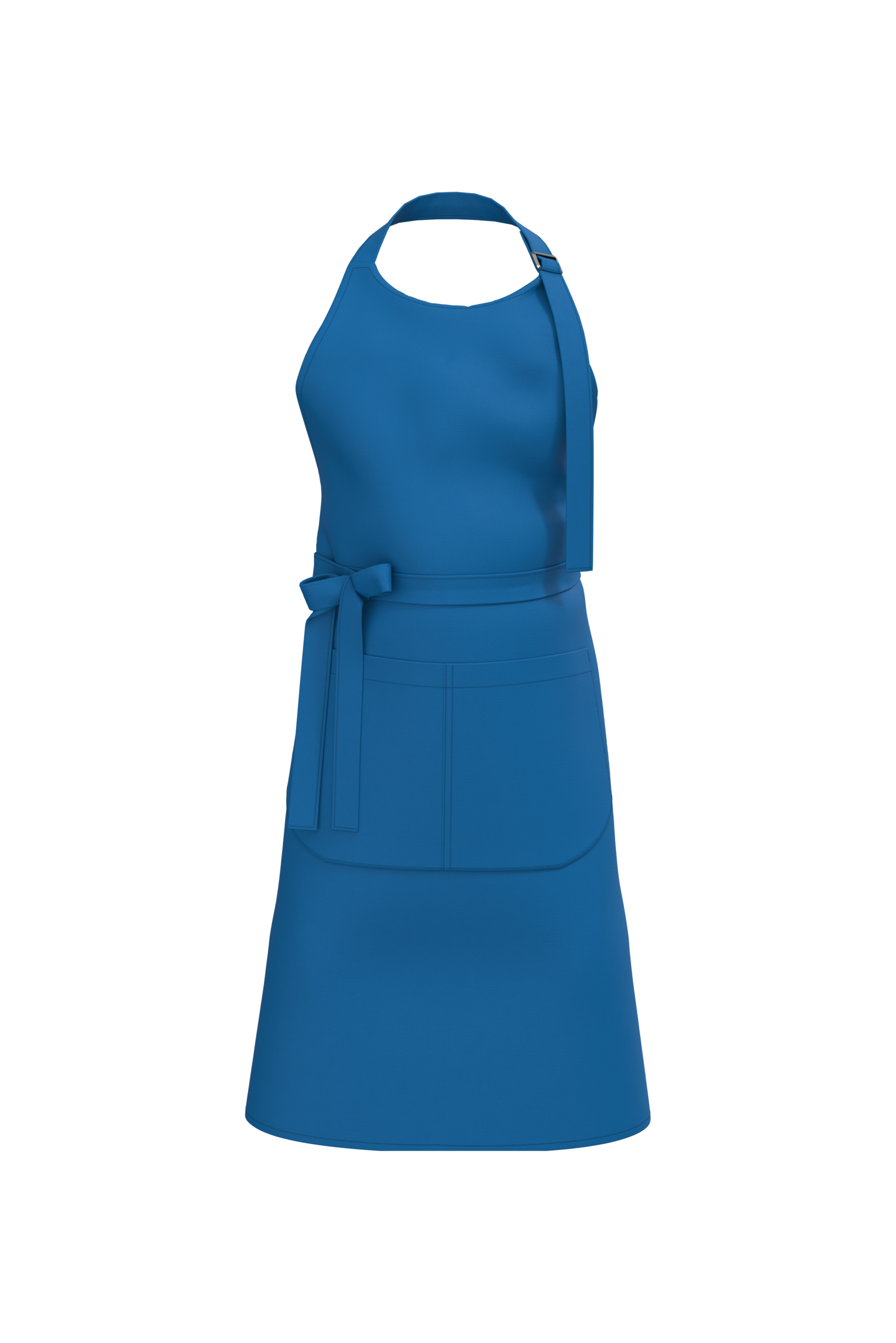 Organic Cotton Apron With Pocket - K8007