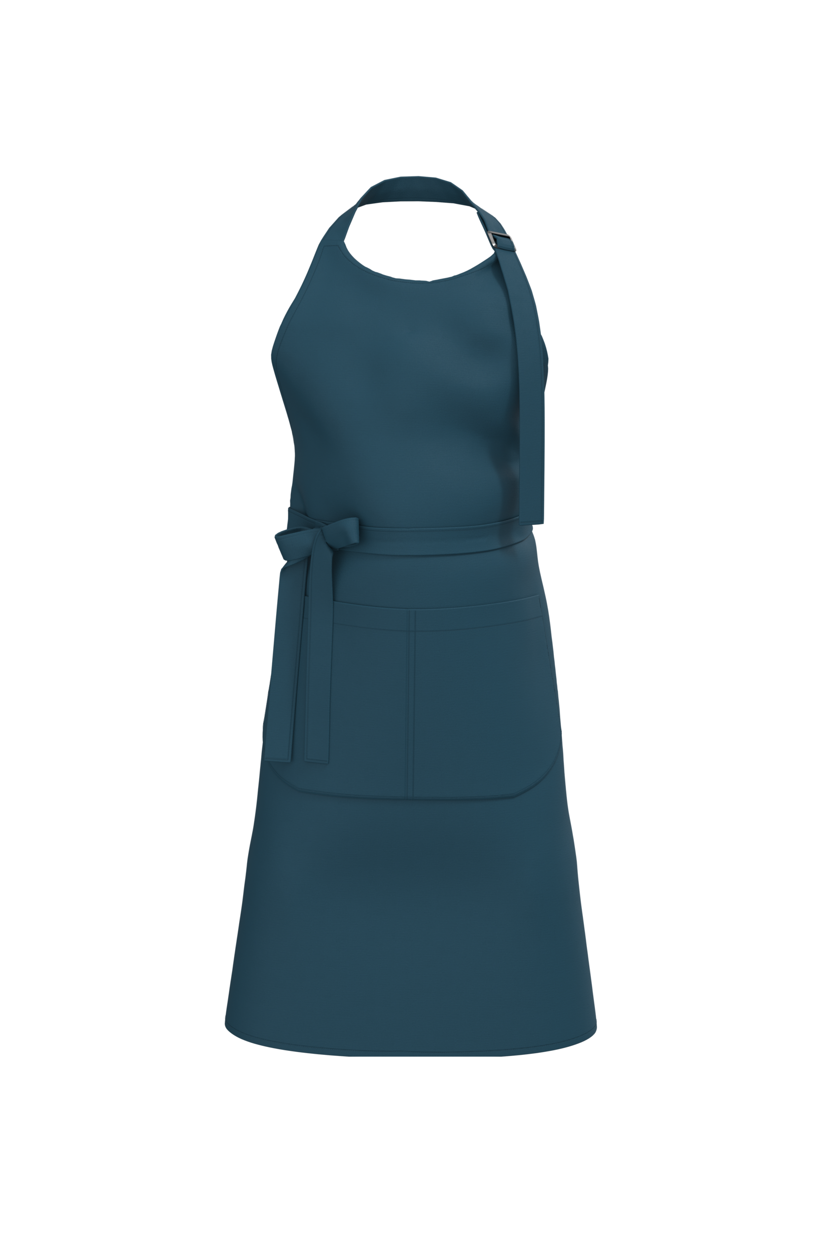 Organic Cotton Apron With Pocket - K8007