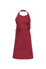 Organic Cotton Apron With Pocket - K8007