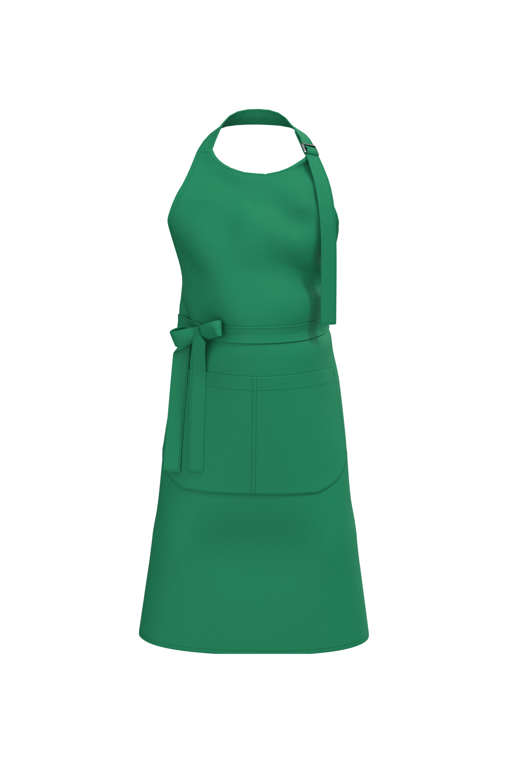 Organic Cotton Apron With Pocket - K8007