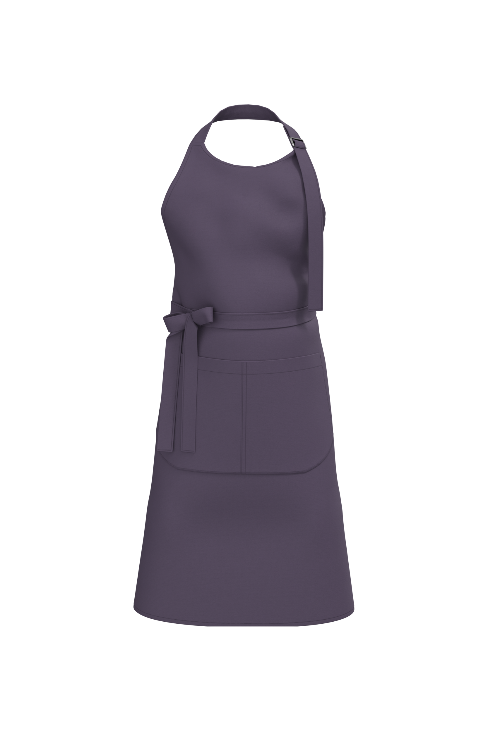 Organic Cotton Apron With Pocket - K8007
