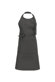 Organic Cotton Apron With Pocket - K8007