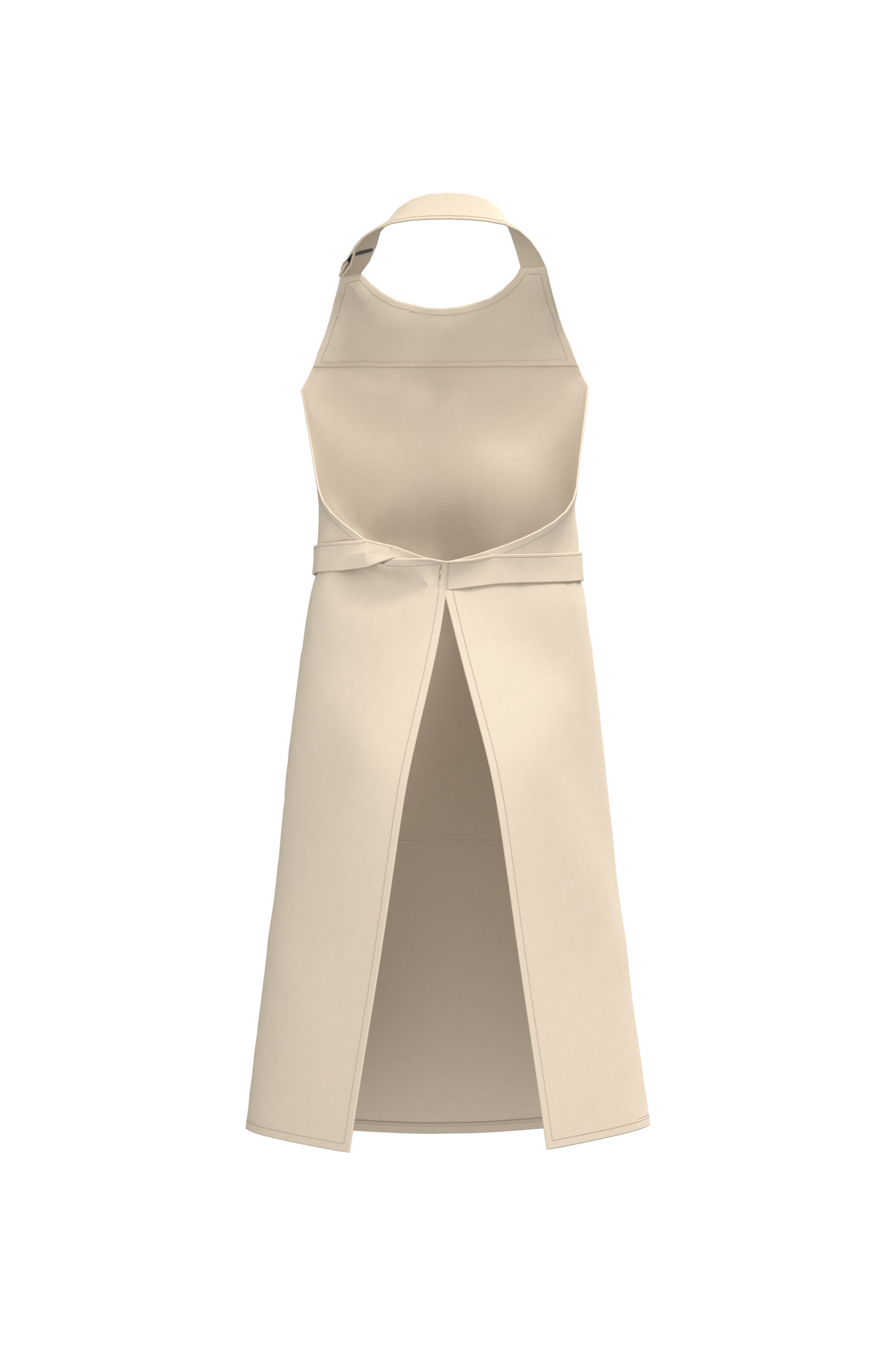 Organic Cotton Apron With Pocket - K8007