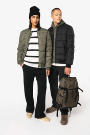 Native Spirit NS613 - Eco-friendly Unisex Teddy Collar Padded Jacket