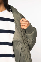 Native Spirit NS613 - Eco-friendly Unisex Teddy Collar Padded Jacket