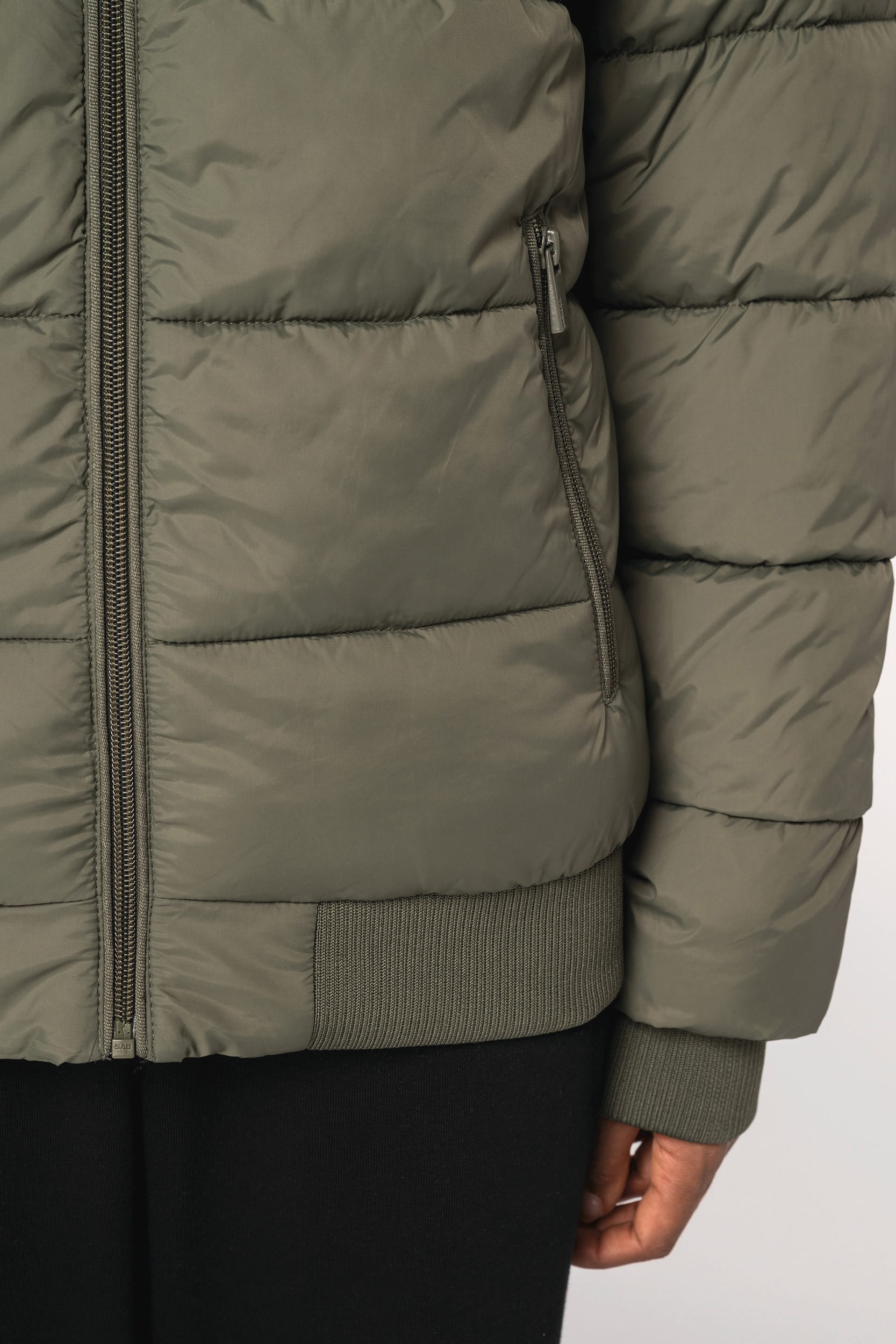 Native Spirit NS613 - Eco-friendly Unisex Teddy Collar Padded Jacket