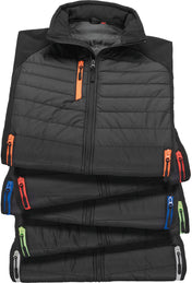 Gilet softshell imbottito in poliestere riciclato | R238X