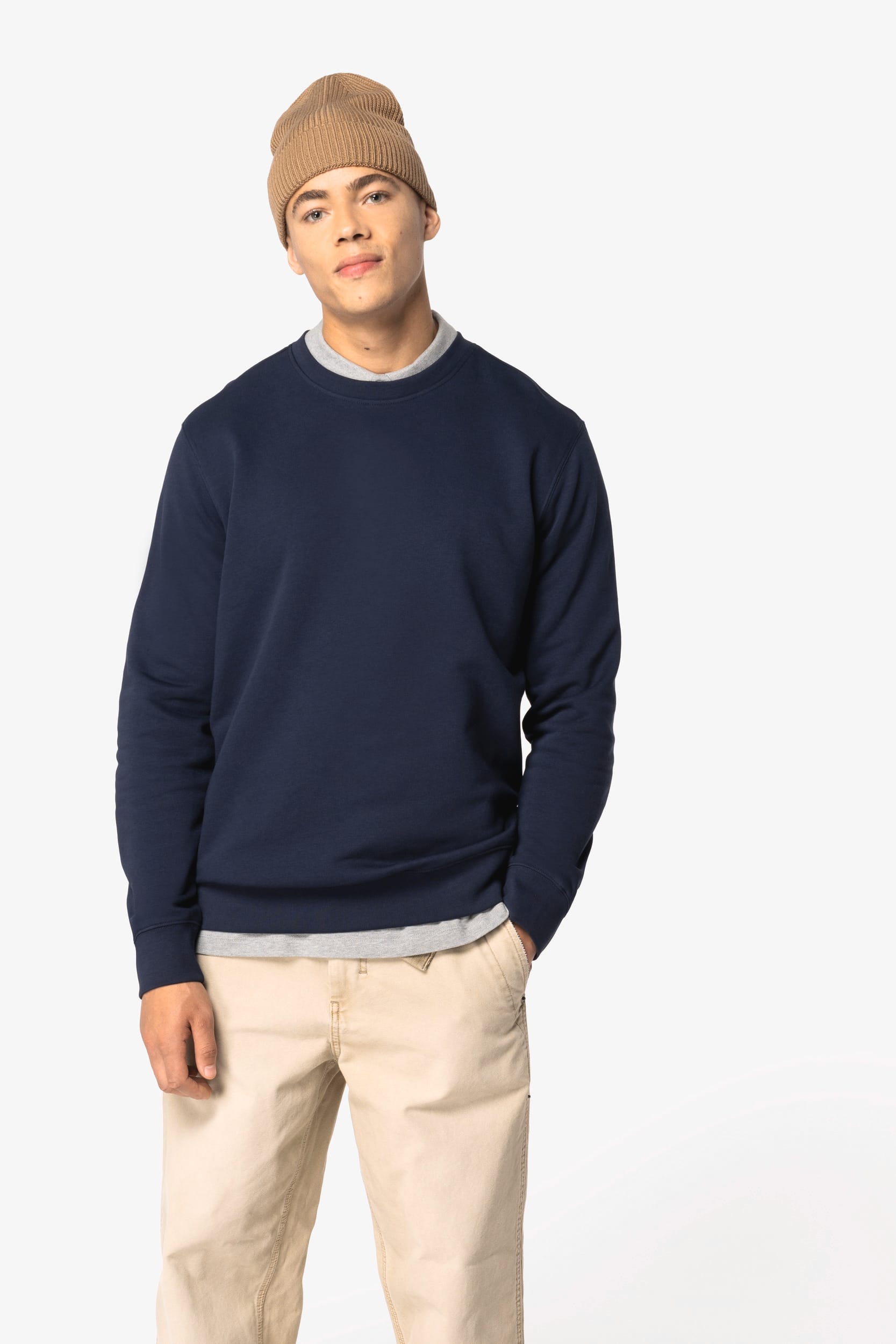 Native Spirit NS443 - Eco-friendly Unisex Round Neck Sweatshirt