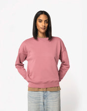 Native Spirit NS439 - Eco-friendly Ladies' Dropped Shoulders Round Neck Sweatshirt