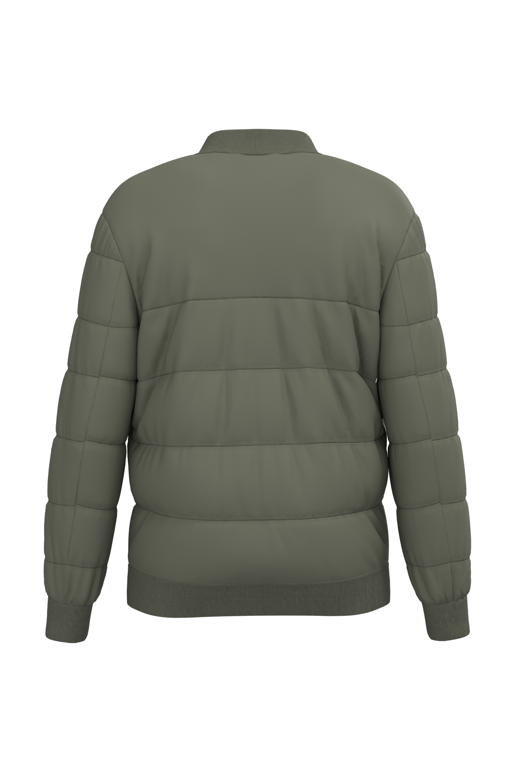 Native Spirit NS613 - Eco-friendly Unisex Teddy Collar Padded Jacket