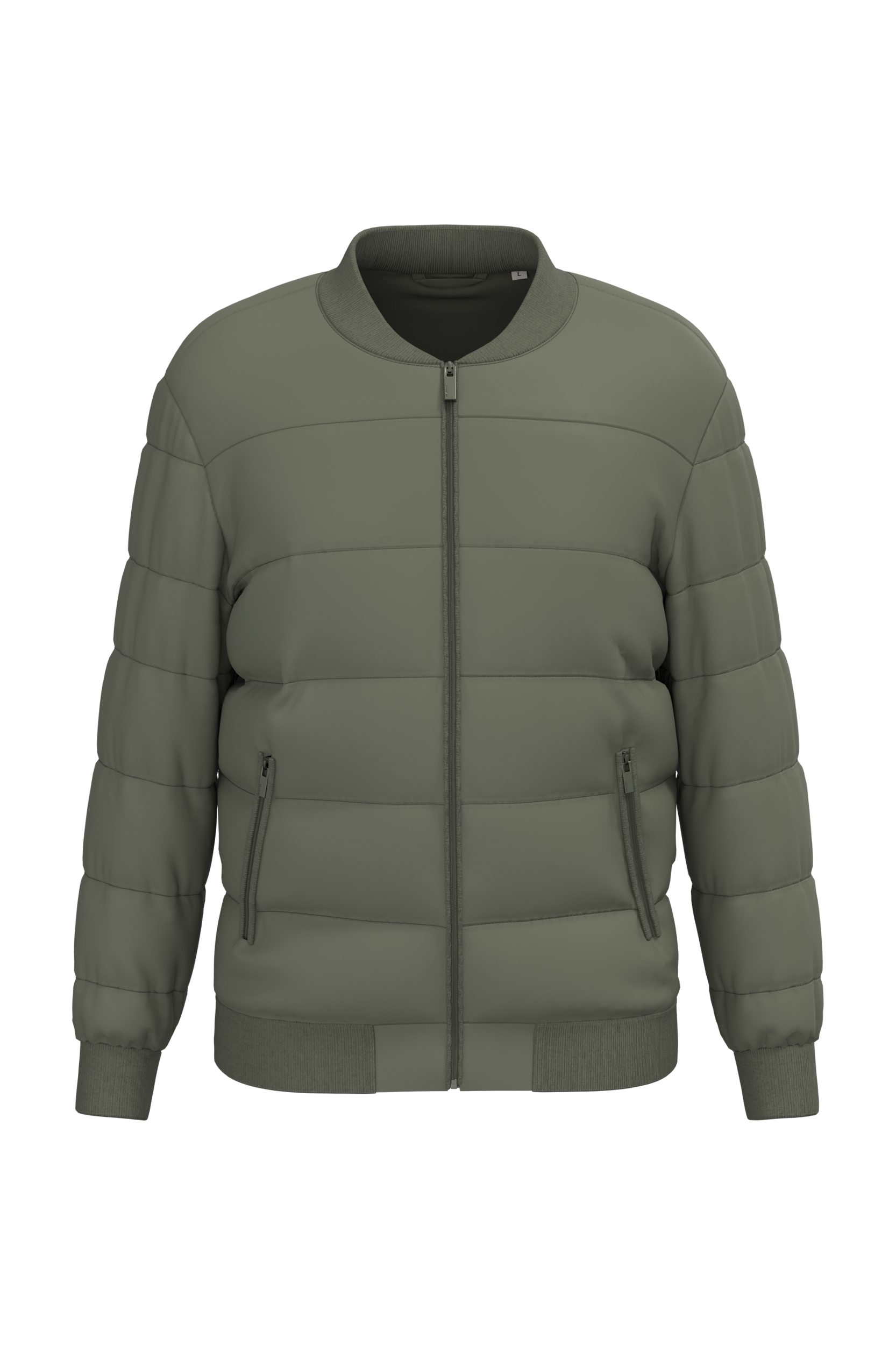 Native Spirit NS613 - Eco-friendly Unisex Teddy Collar Padded Jacket