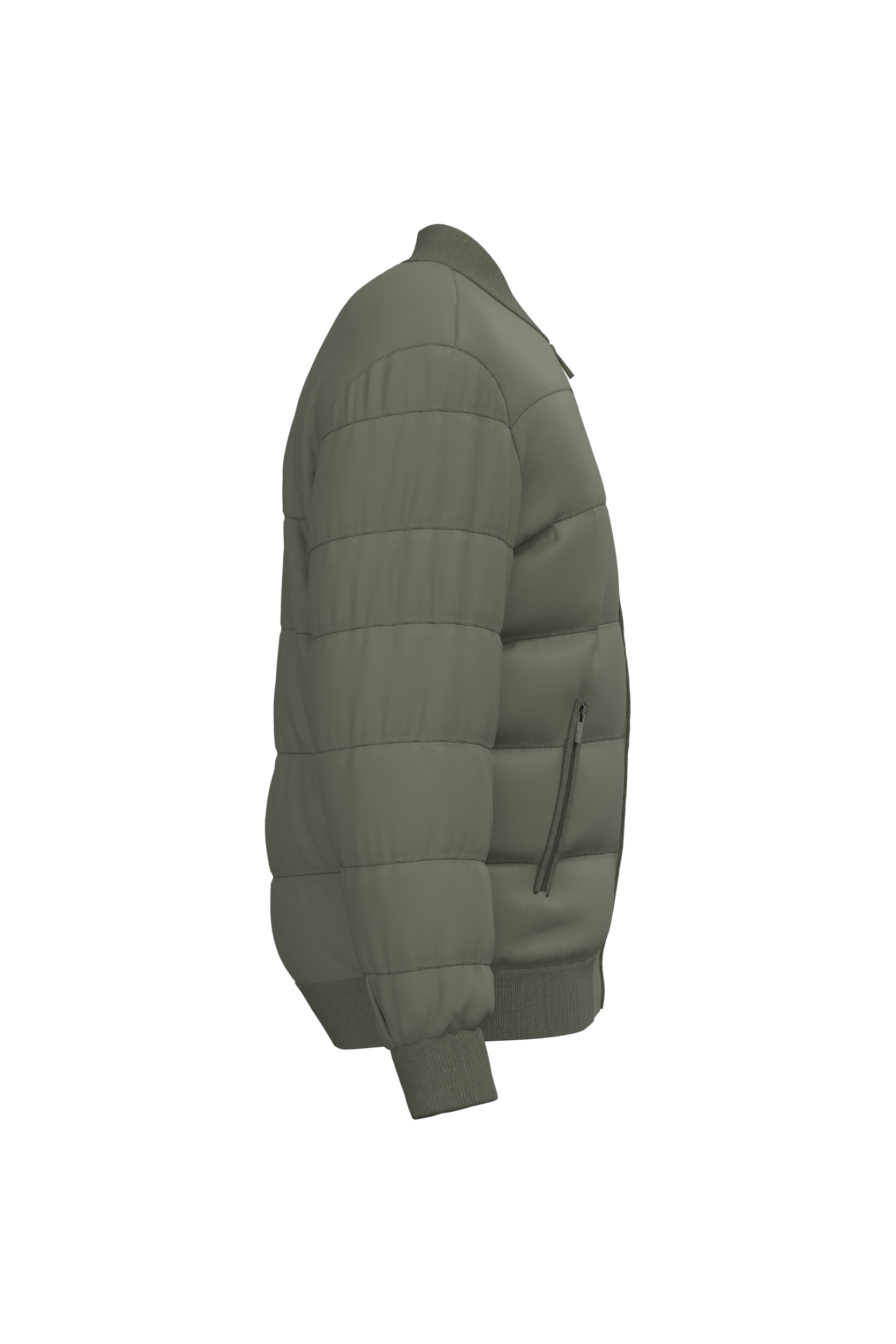 Native Spirit NS613 - Eco-friendly Unisex Teddy Collar Padded Jacket